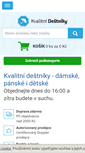 Mobile Screenshot of kvalitnidestniky.cz