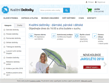 Tablet Screenshot of kvalitnidestniky.cz